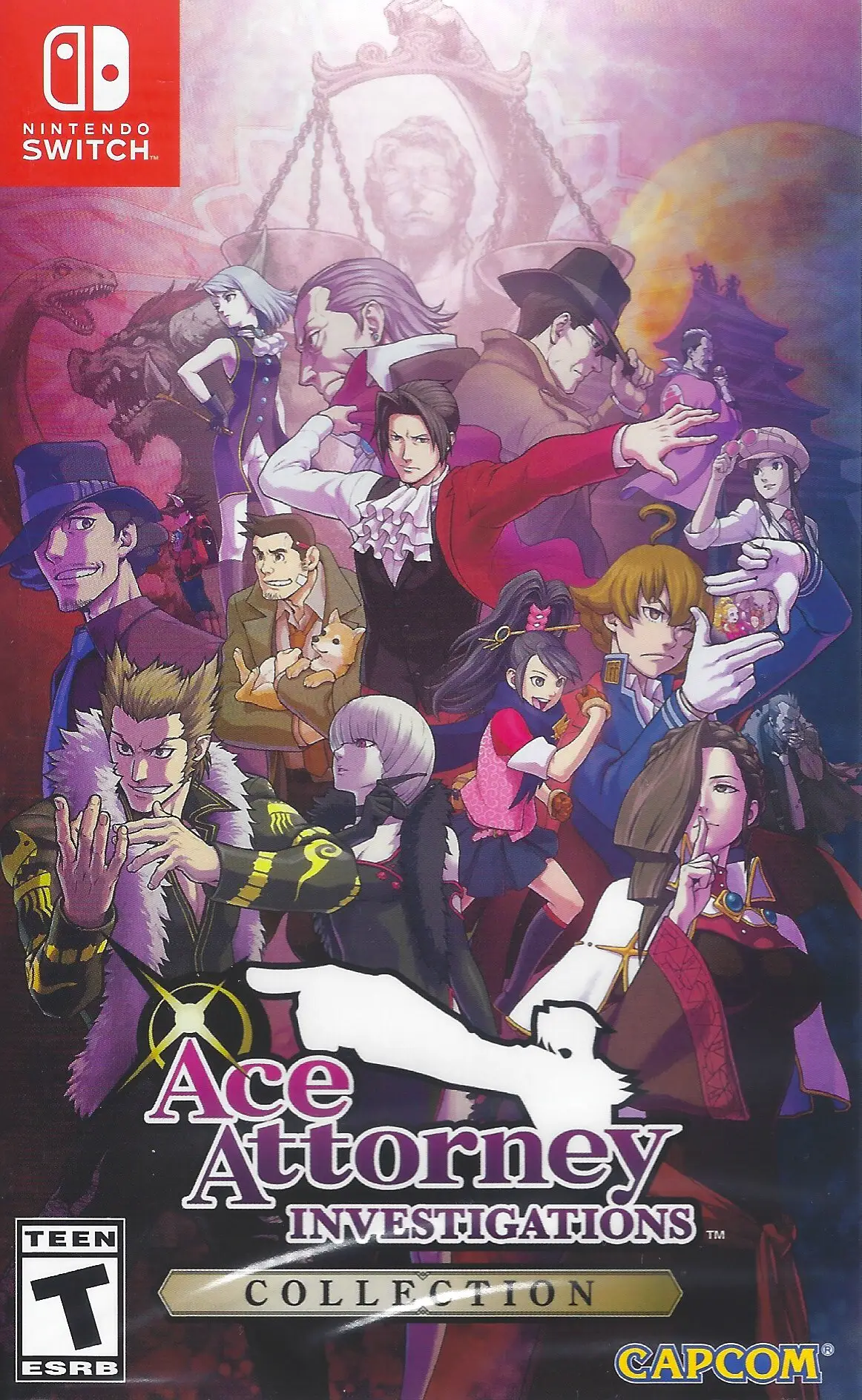 Capa de Ace Attorney Investigations Collection