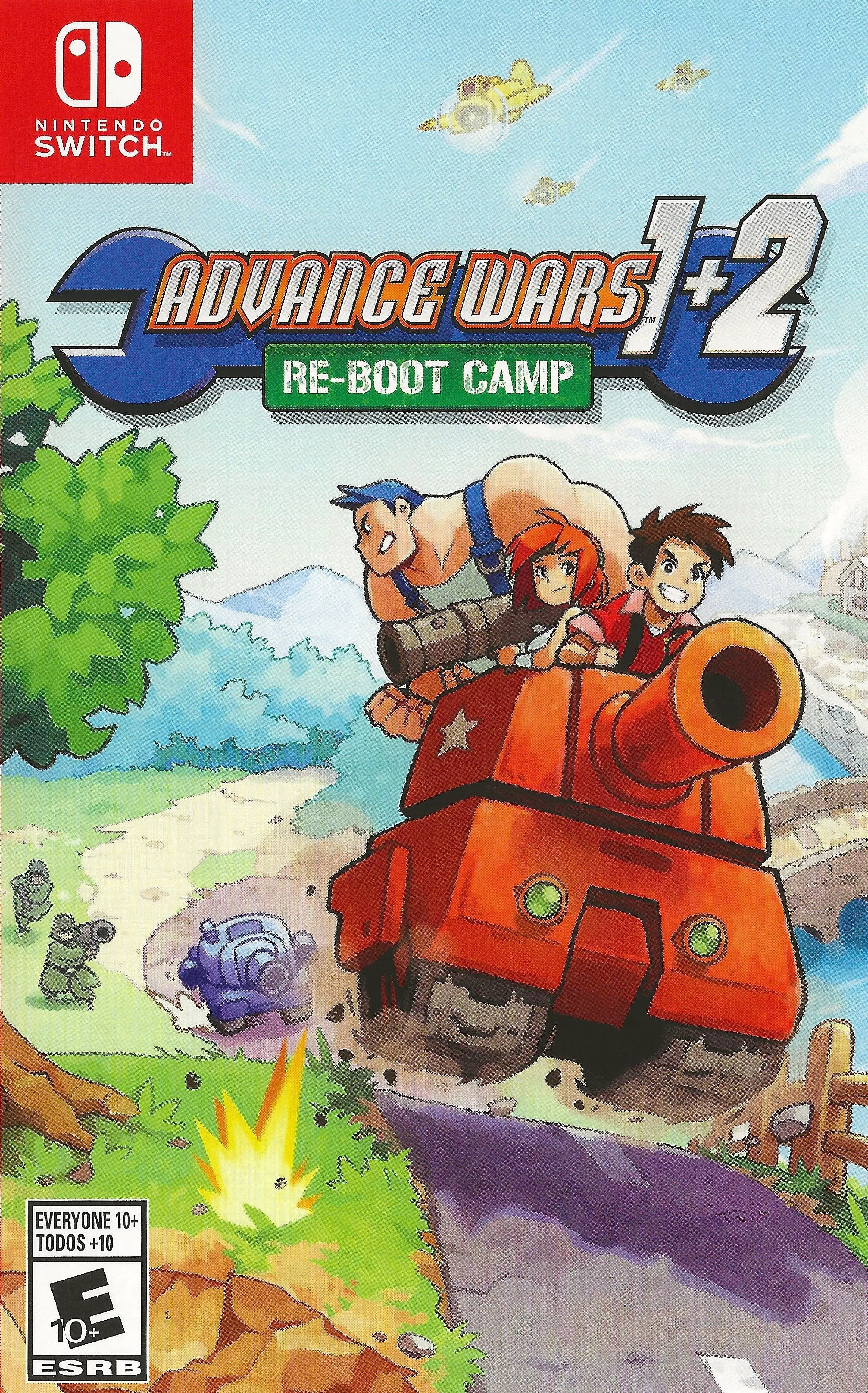 Capa de Advance Wars 1+2: Re-Boot Camp