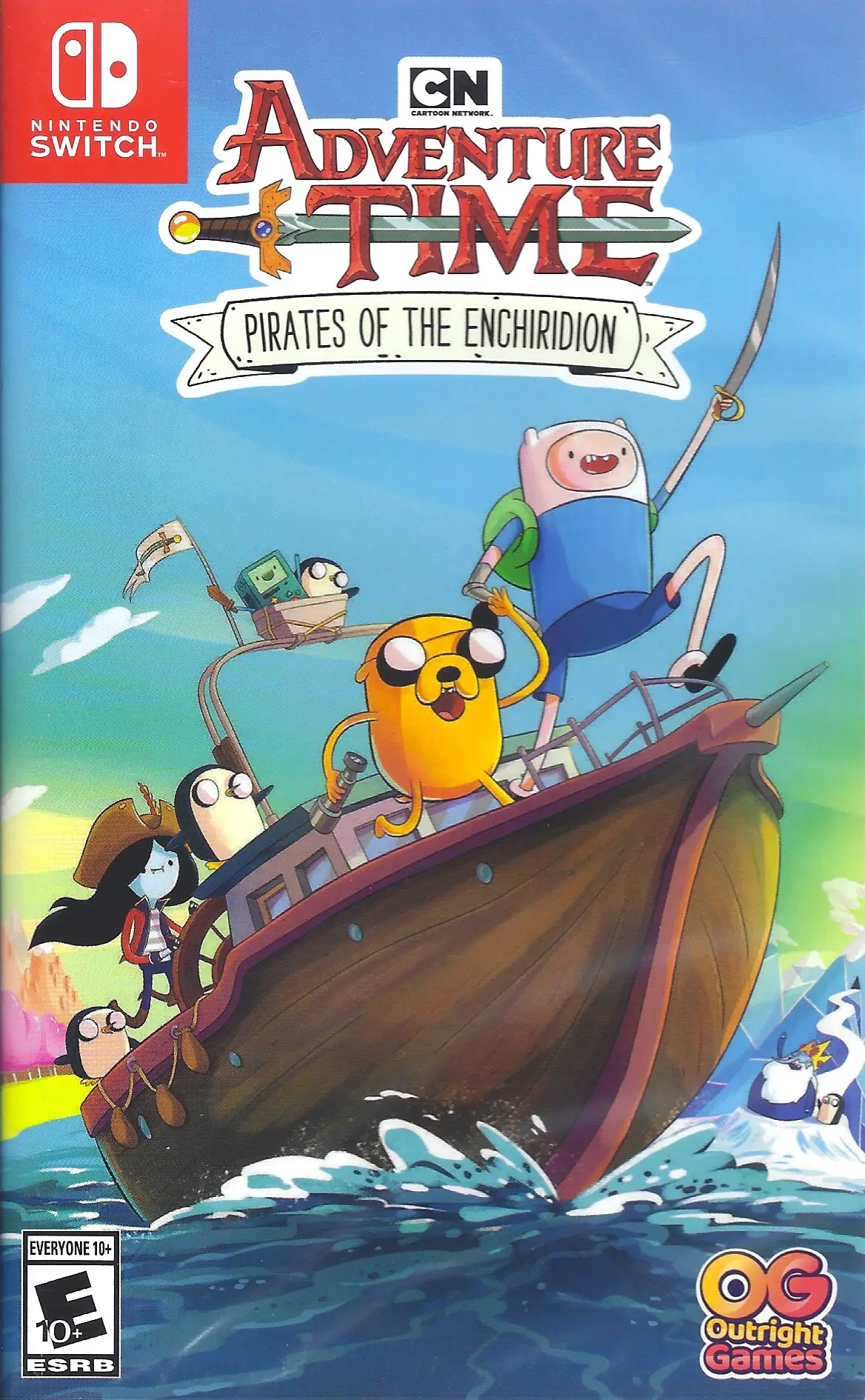 Capa de Adventure Time: Pirates of the Enchiridion