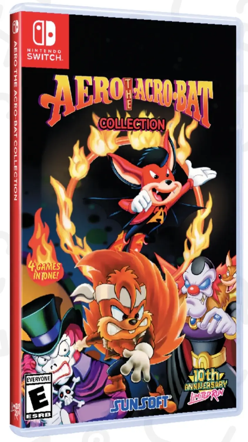 Capa de Aero the Acro-Bat Collection