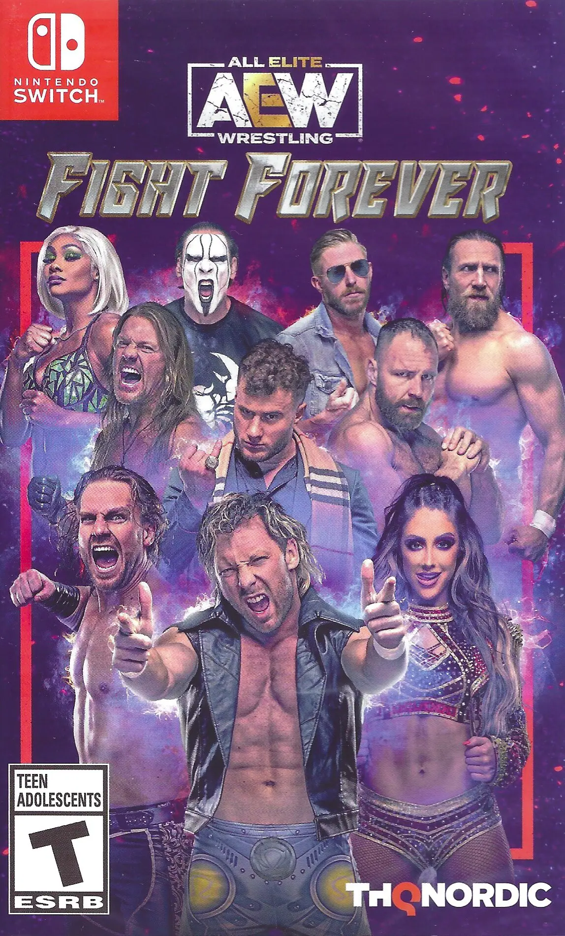 Capa de AEW: Fight Forever