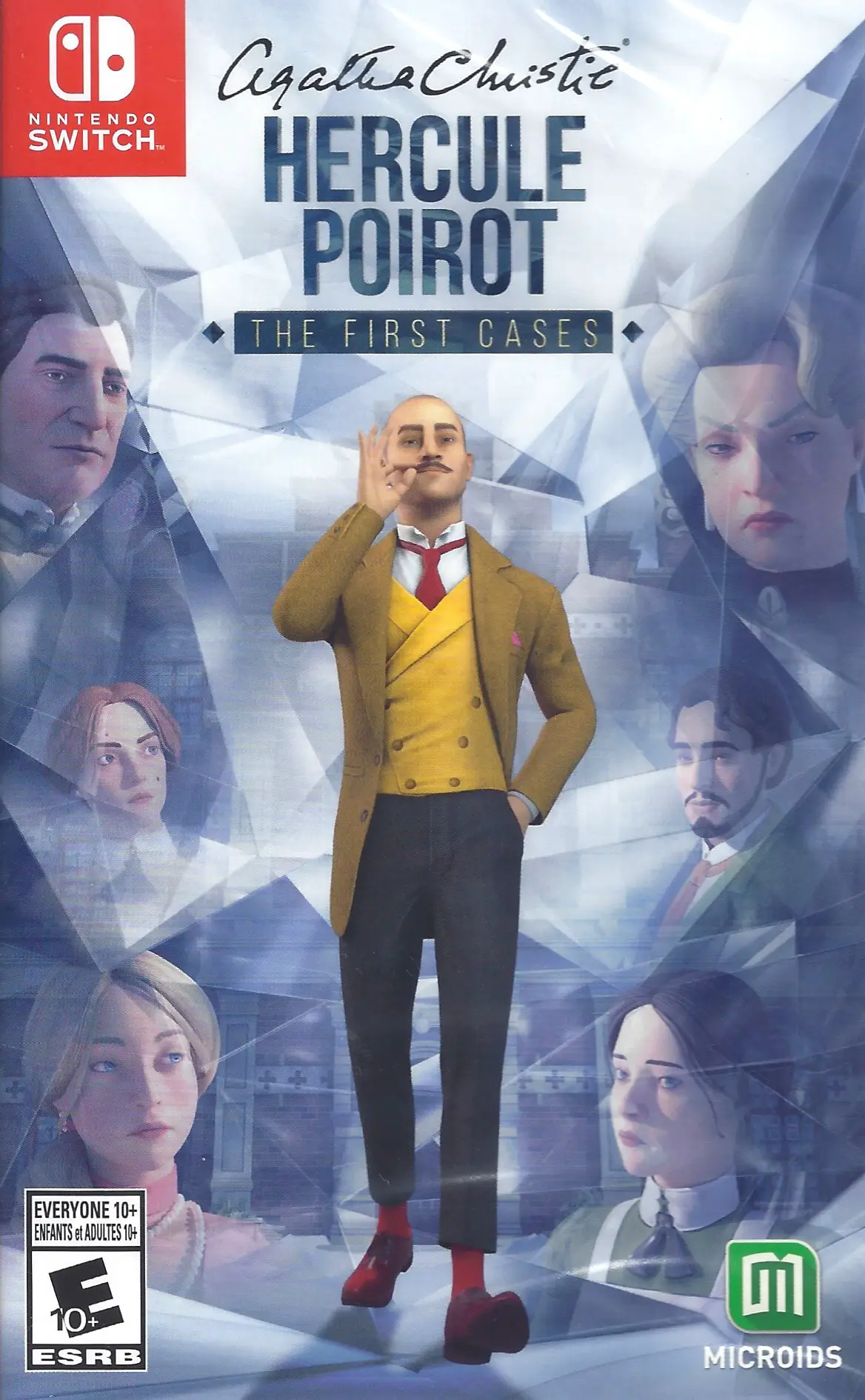Capa de Agatha Christie - Hercule Poirot: The First Cases