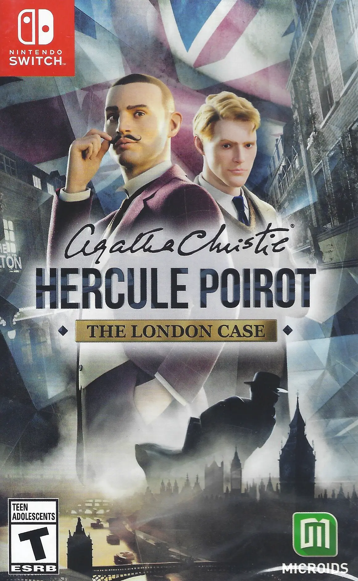 Capa de Agatha Christie - Hercule Poirot: The London Case