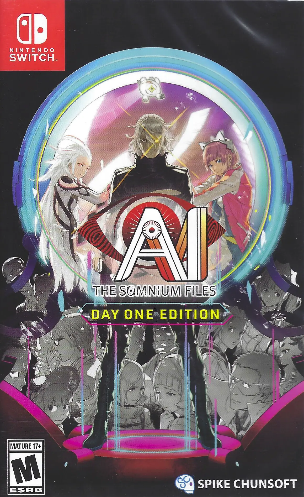 Capa de AI: The Somnium Files
