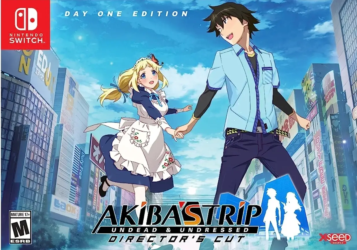 Capa de AKIBA’S TRIP: Undead & Undressed Director’s Cut Day 1 Edition