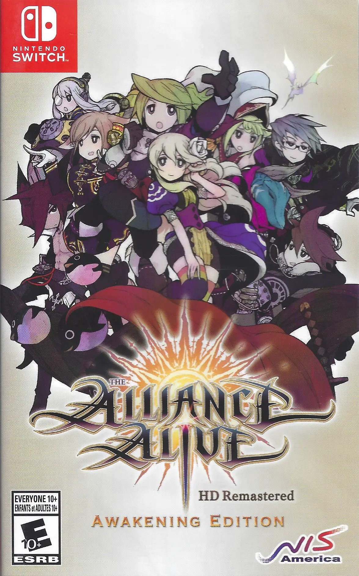 Capa de Alliance Alive HD Remastered [Awakening Edition]