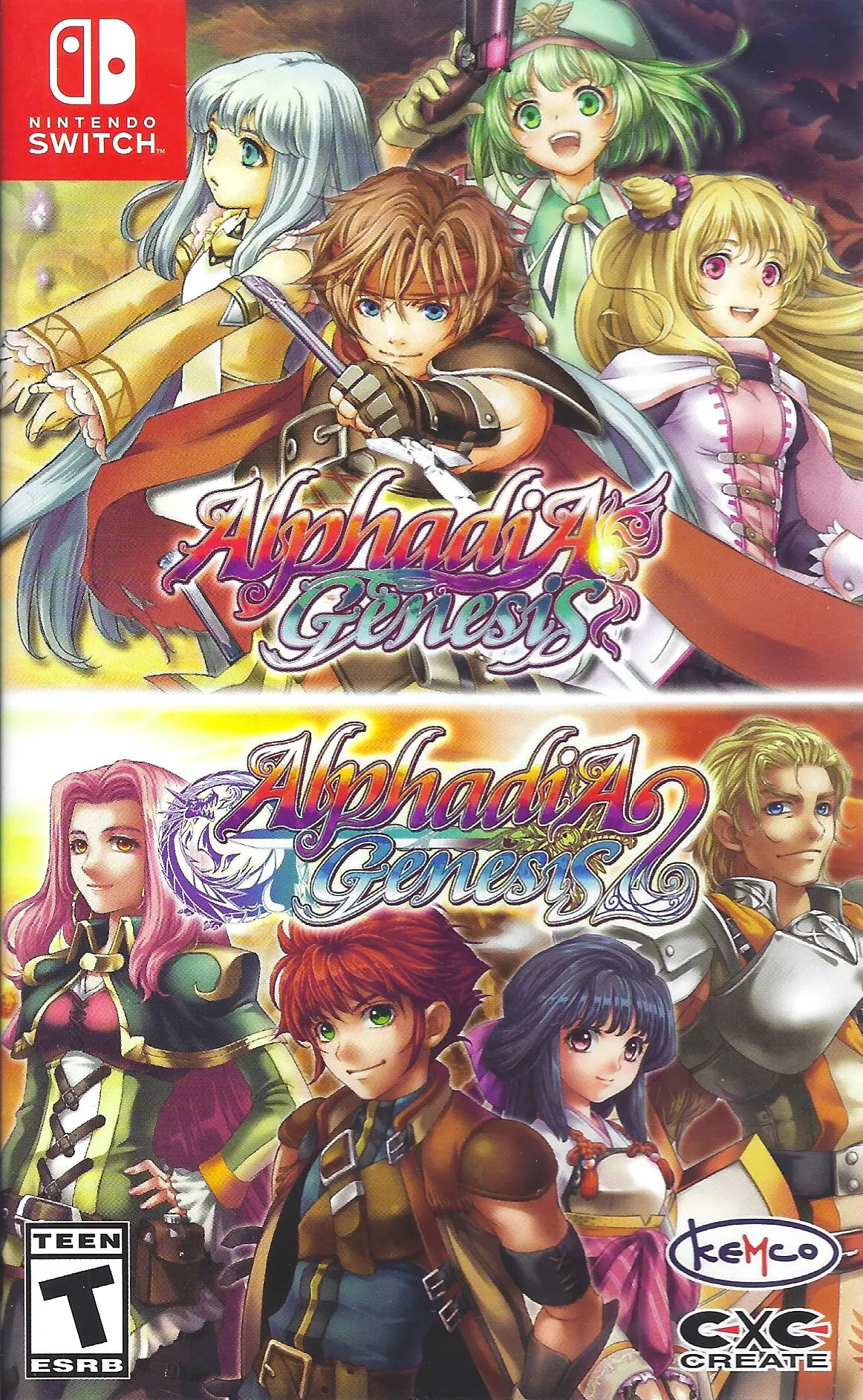 Capa de Alphadia Genesis 1 & 2