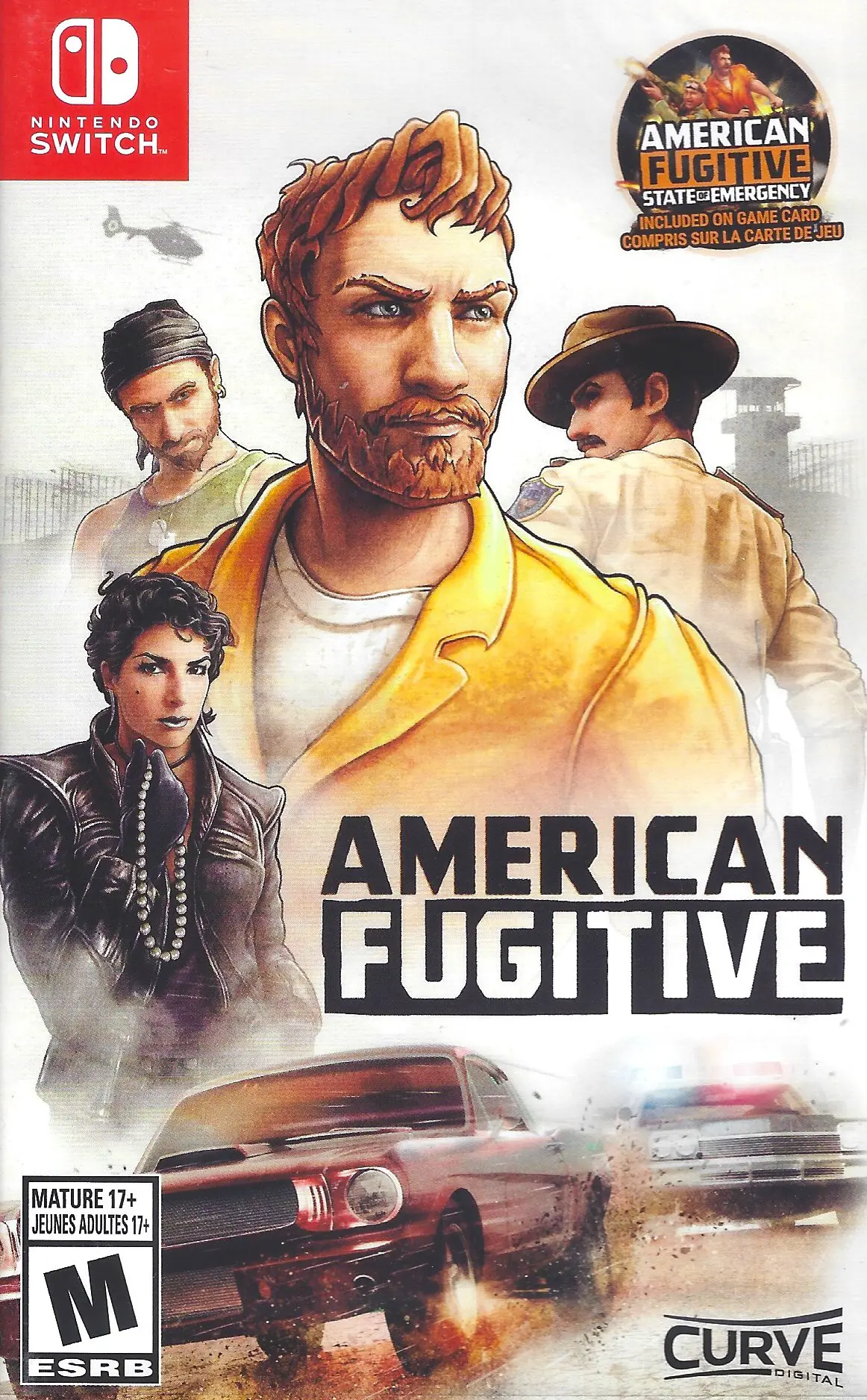 Capa de American Fugitive