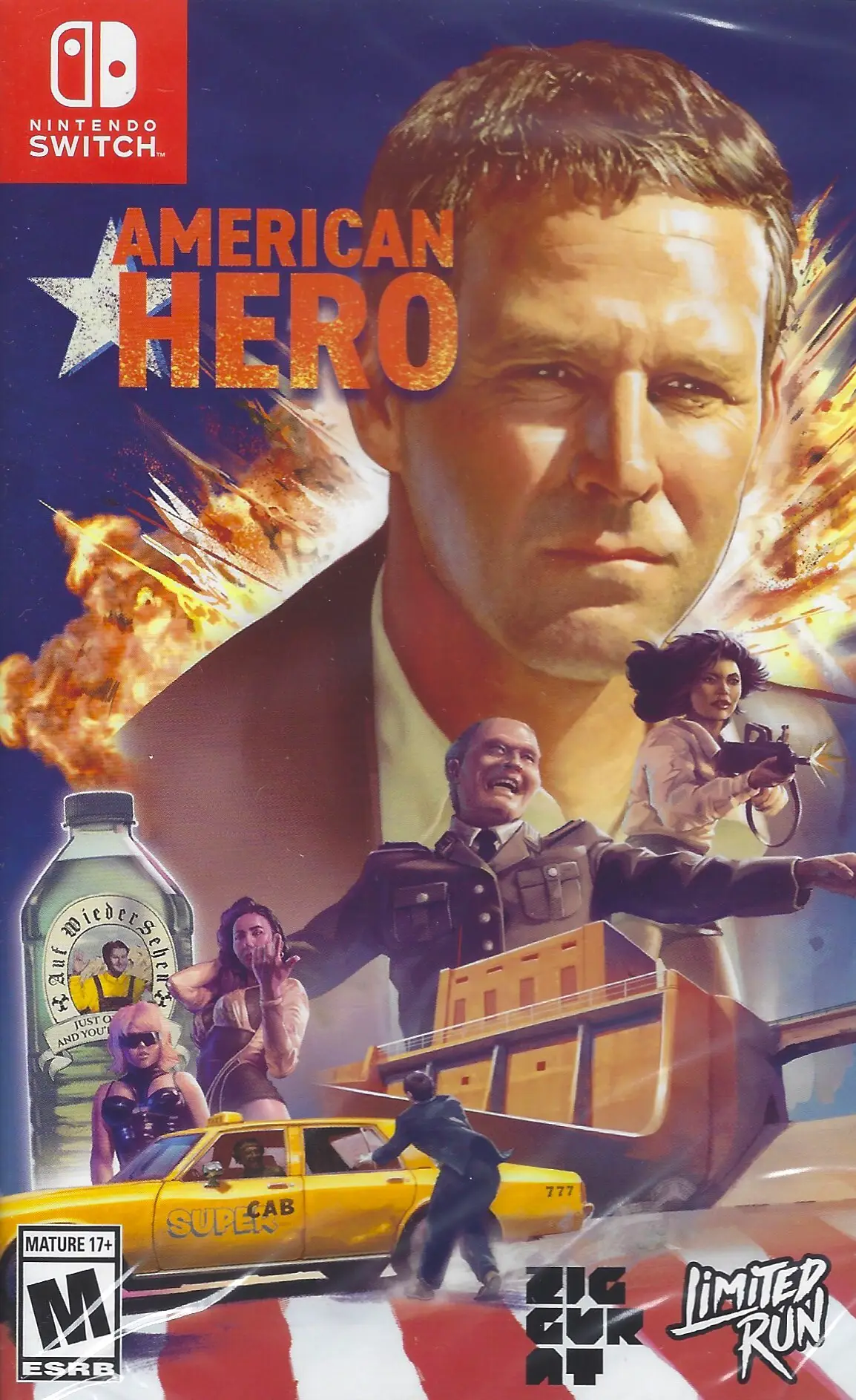 Capa de American Hero