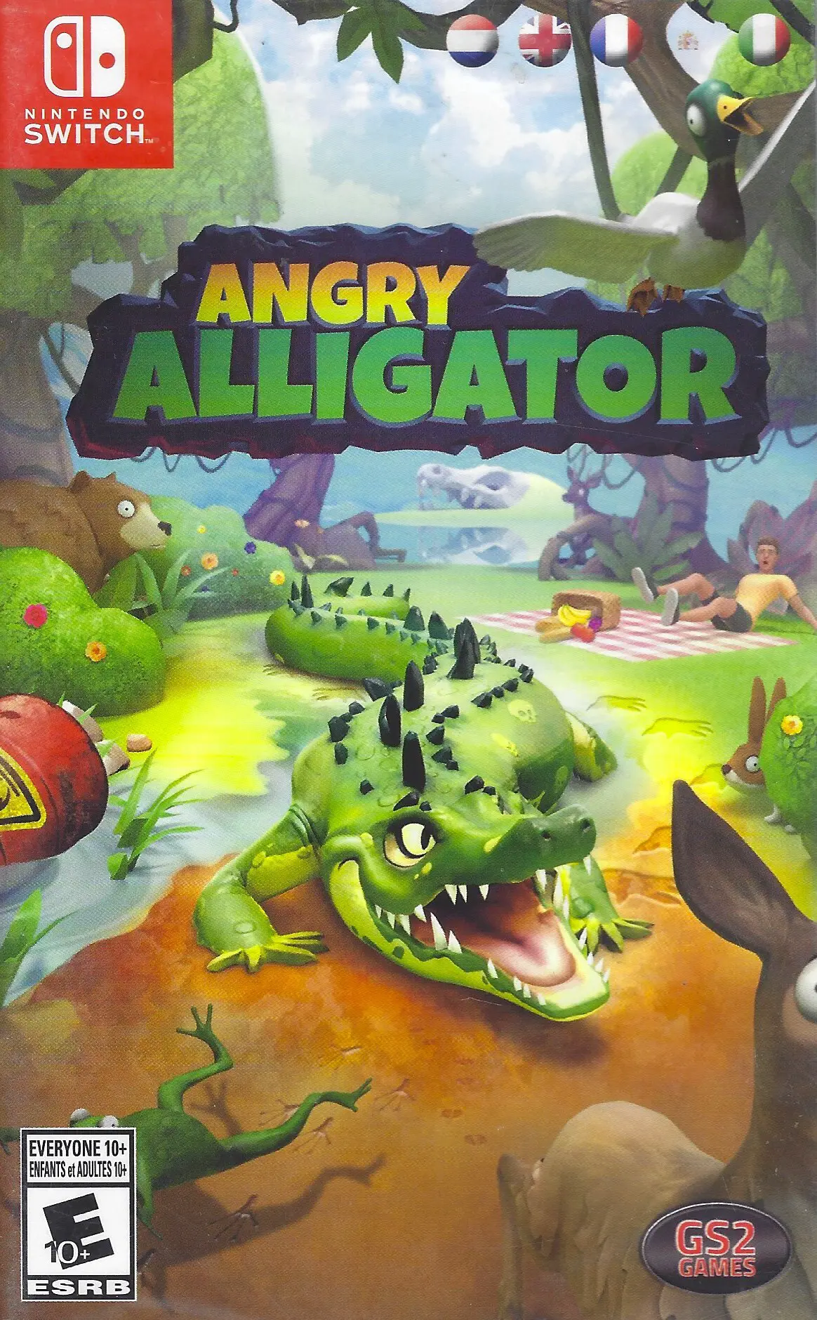 Capa de Angry Alligator