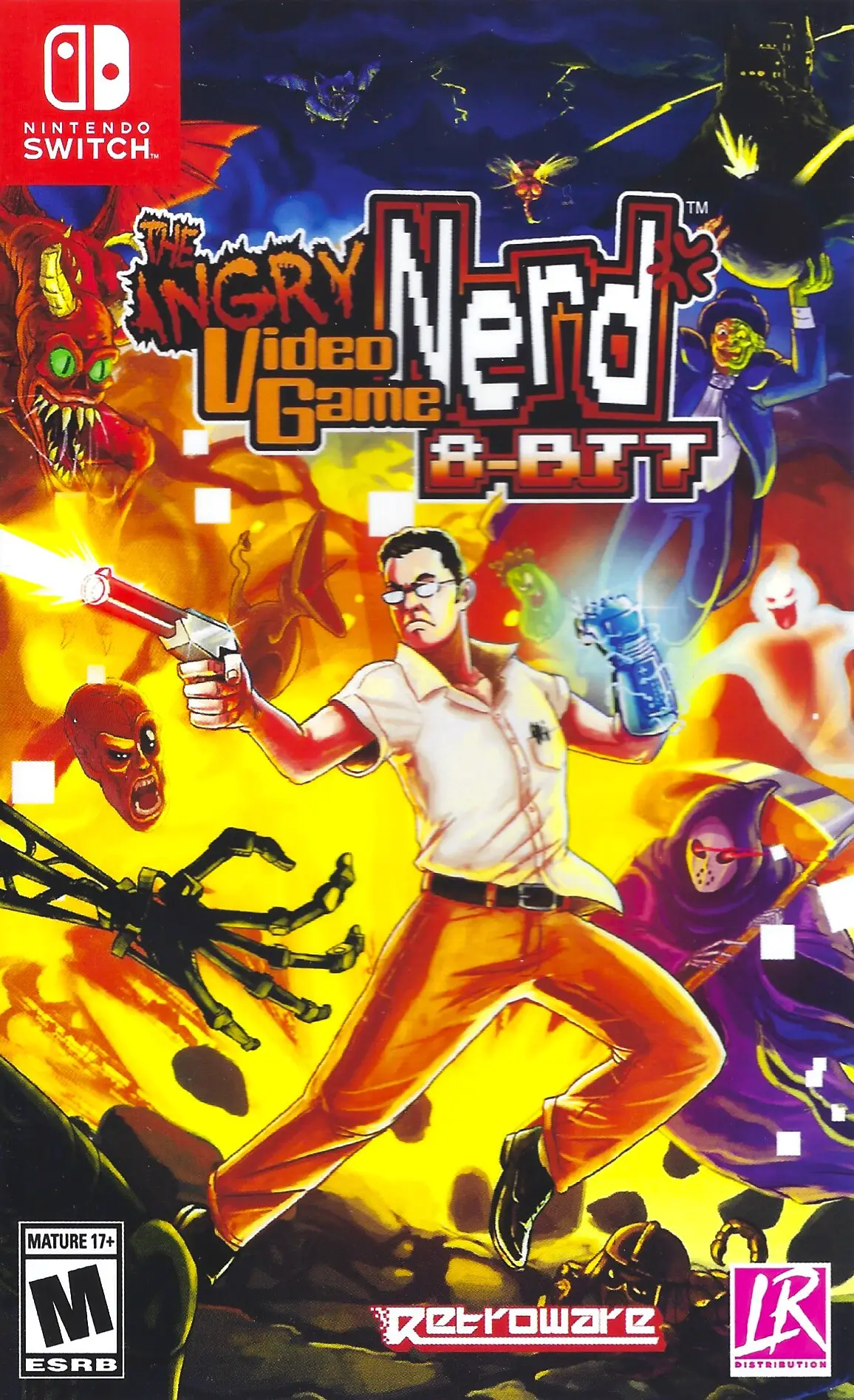 Capa de Angry Video Game Nerd 8-bit