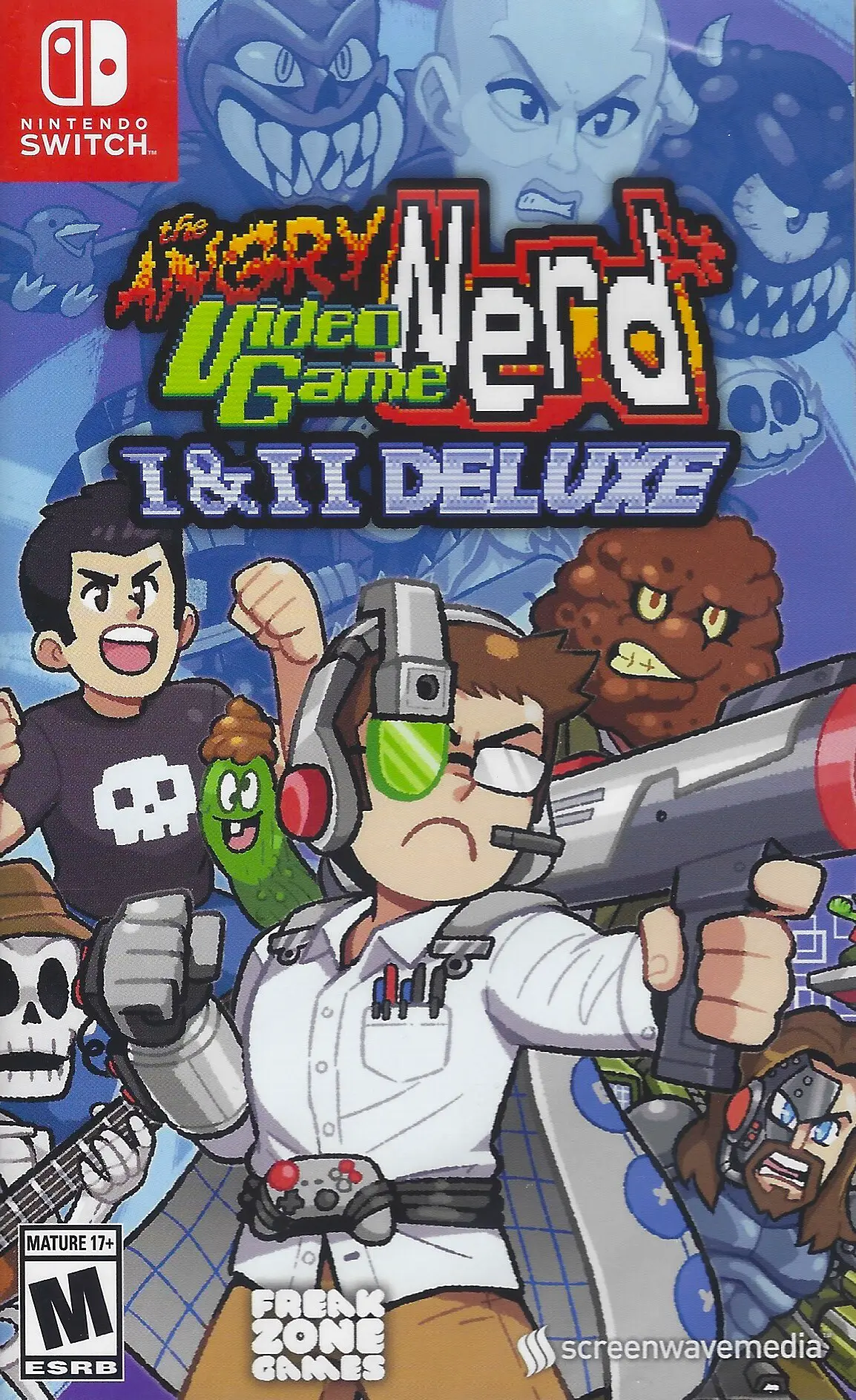 Capa de Angry Video Game Nerd I & II Deluxe