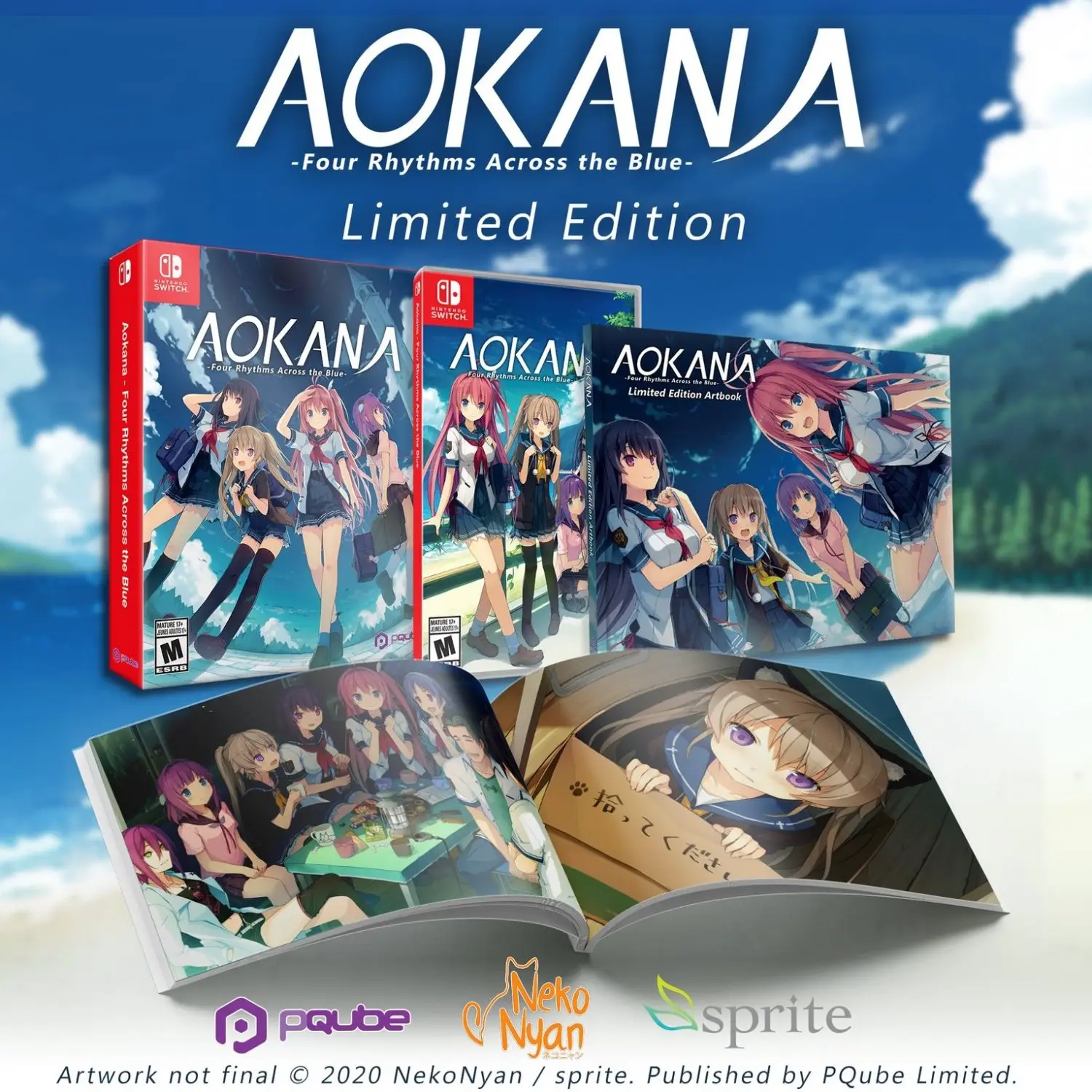 Capa de Aokana: Four Rhythms Across the Blue [Limited Edition]