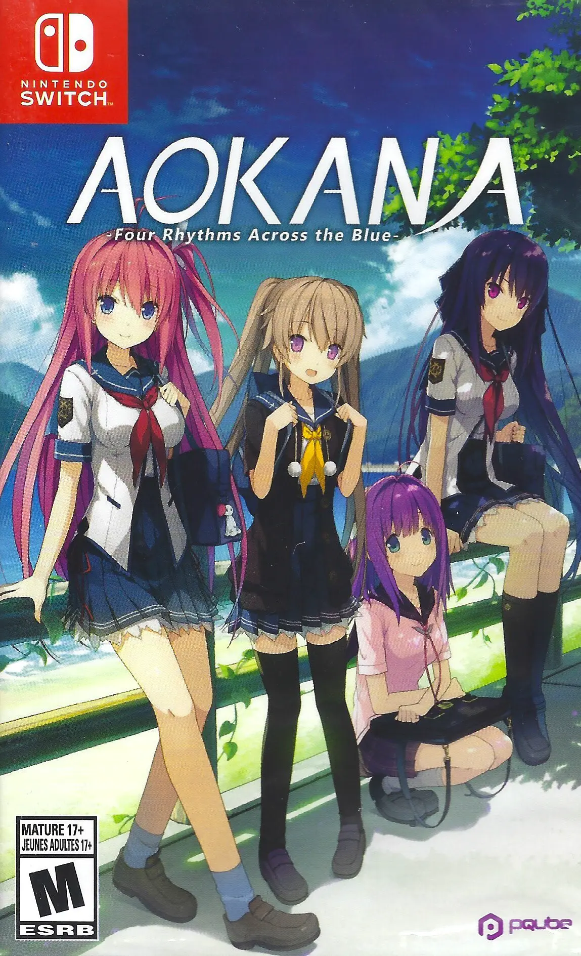 Capa de Aokana: Four Rhythms Across the Blue
