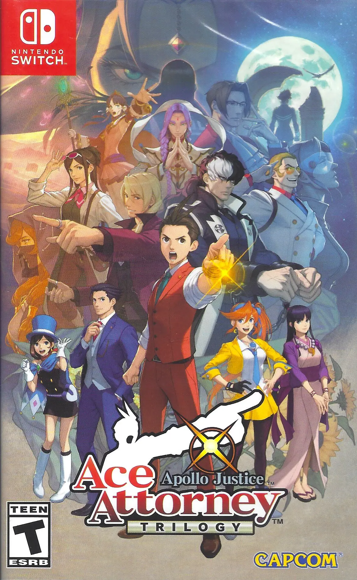 Capa de Apollo Justice: Ace Attorney Trilogy