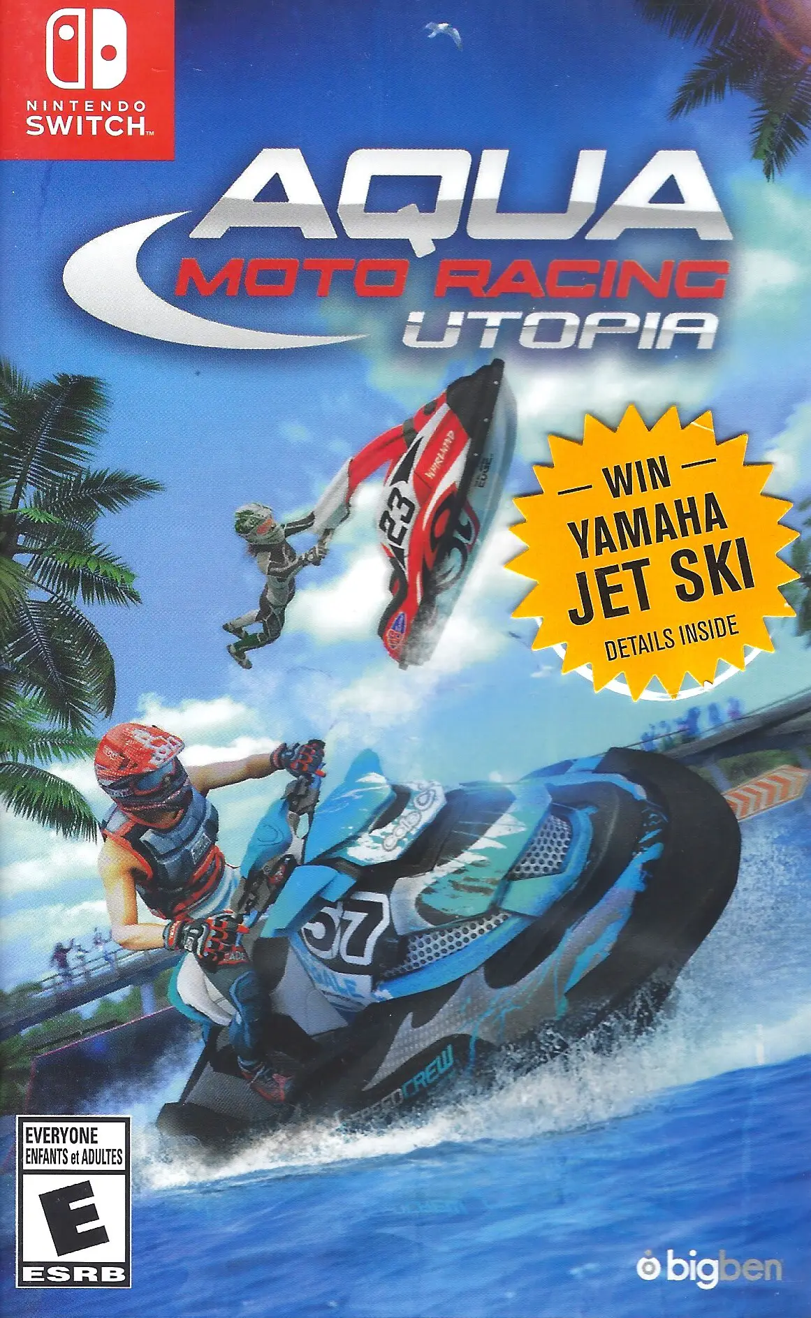 Capa de Aqua Moto Racing Utopia