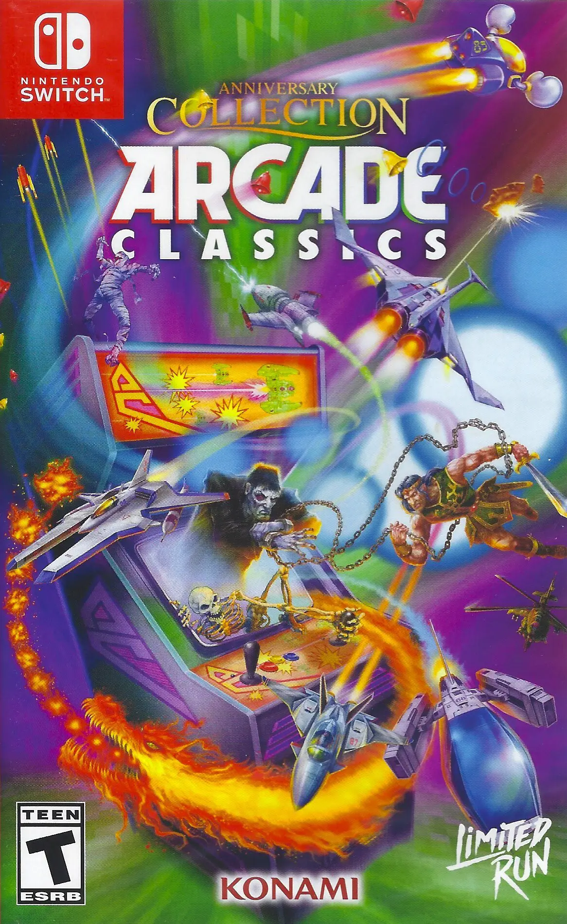 Capa de Arcade Classics Anniversary Collection