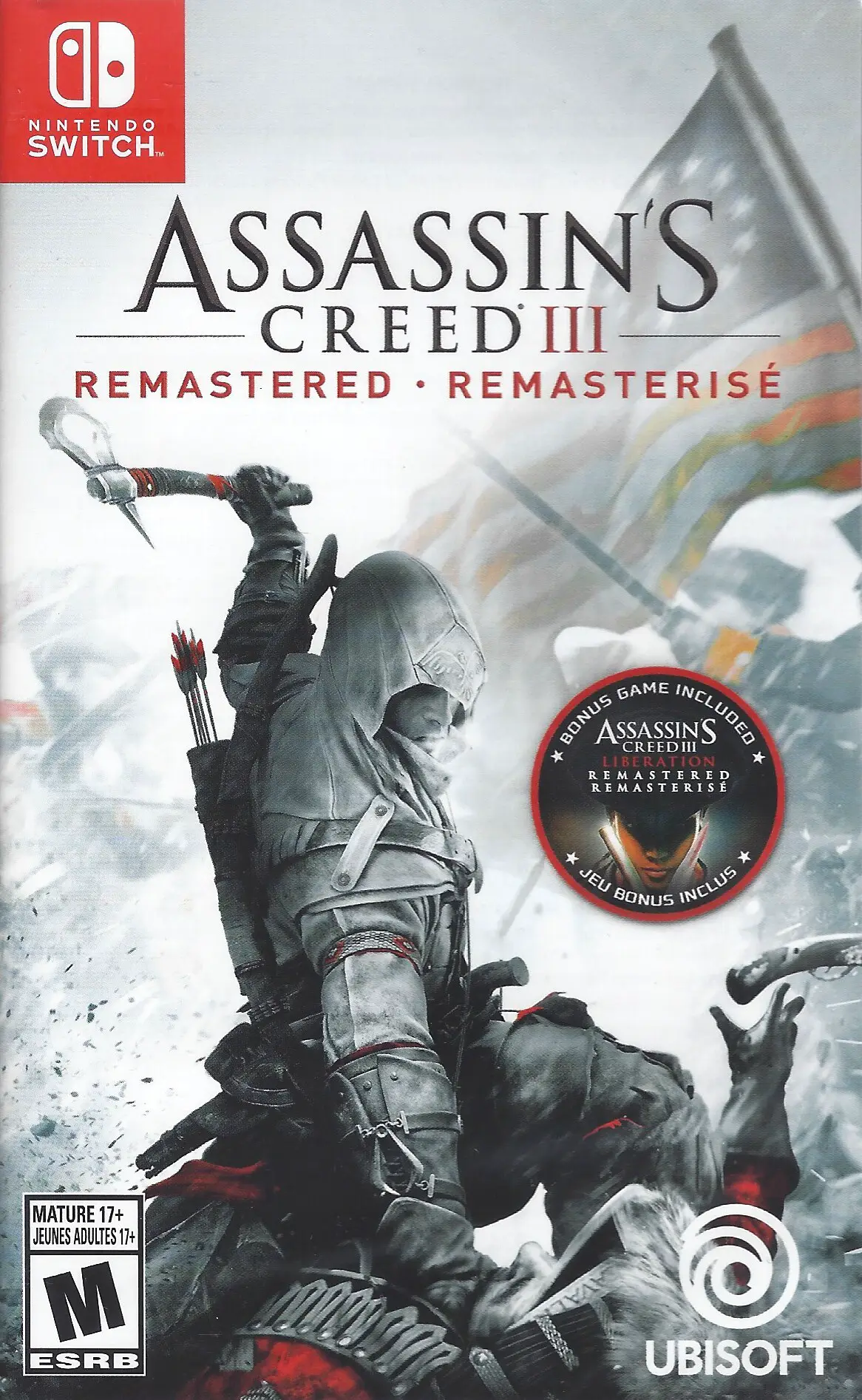 Capa de Assassin's Creed III Remastered