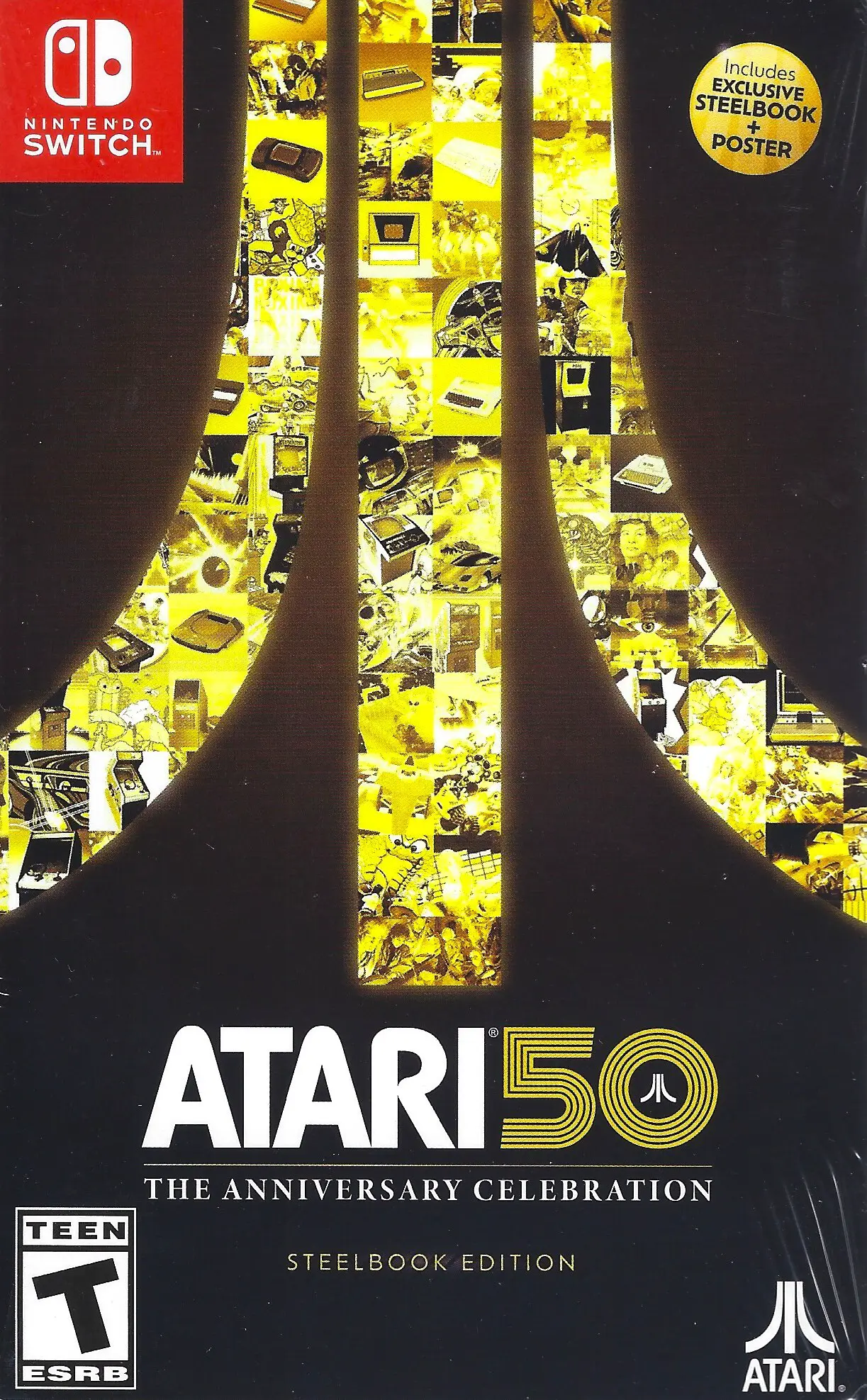 Capa de Atari 50: The Anniversary Celebration [Steelbook]