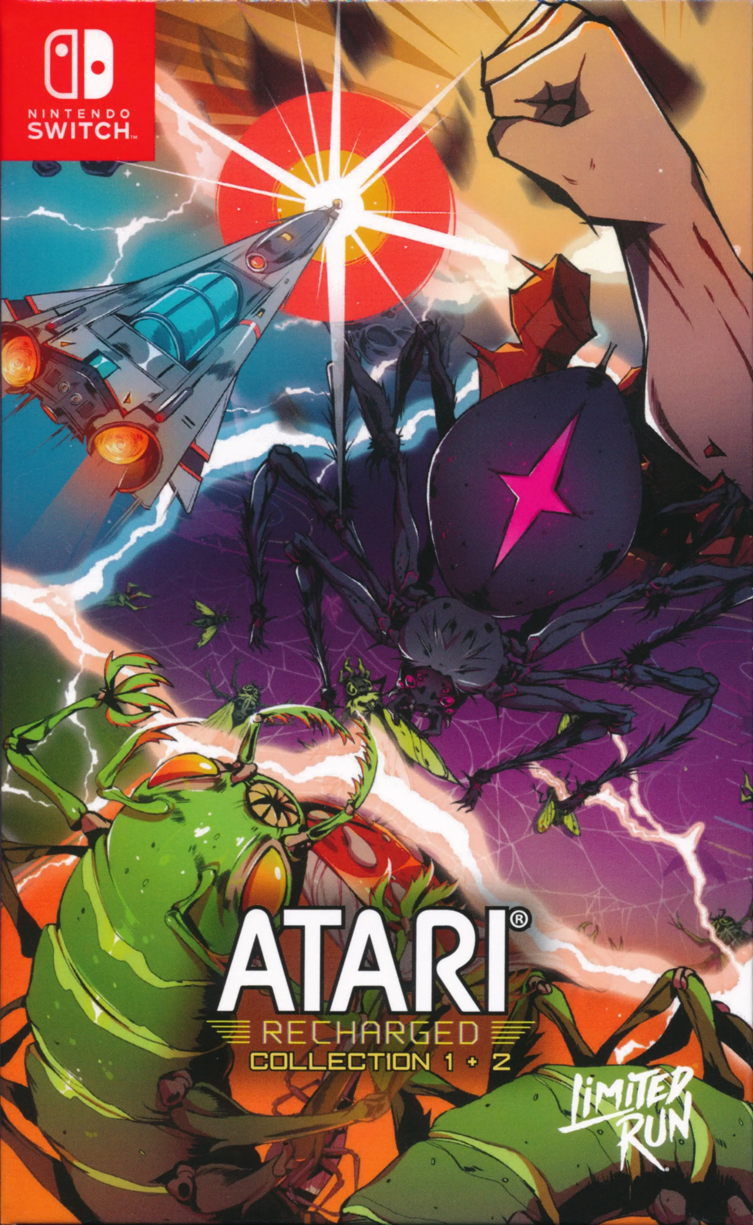 Capa de Atari Recharged Collection 1 + 2 Dual Pack