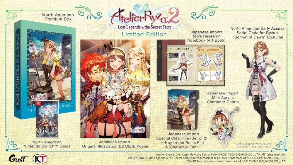 Capa de Atelier Ryza 2: Lost Legends & the Secret Fairy [Limited Edition]