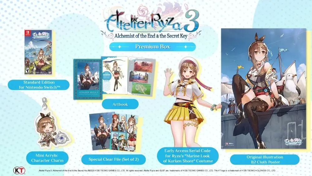Capa de Atelier Ryza 3: Alchemist of the End & the Secret Key [Premium Box ]