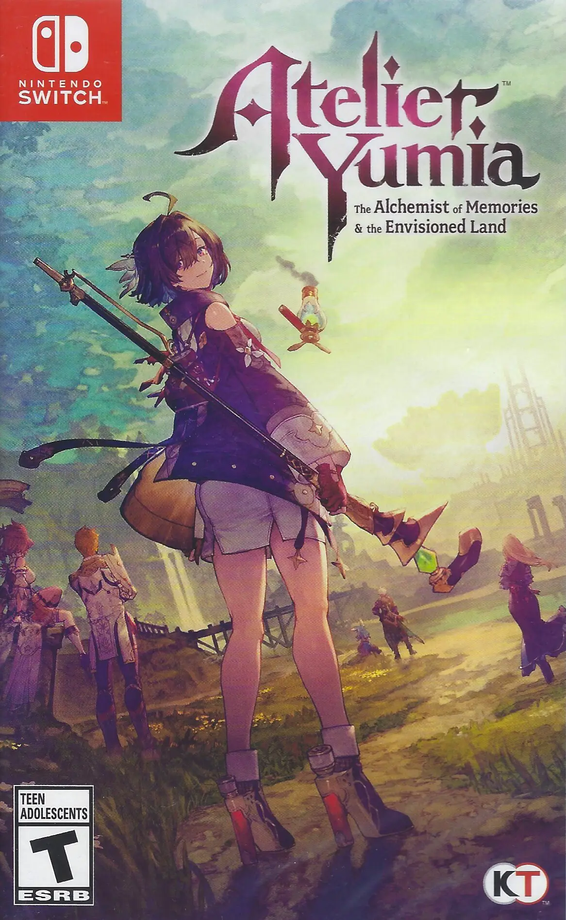 Capa de Atelier Yumia: The Alchemist of Memories & the Envisioned Land