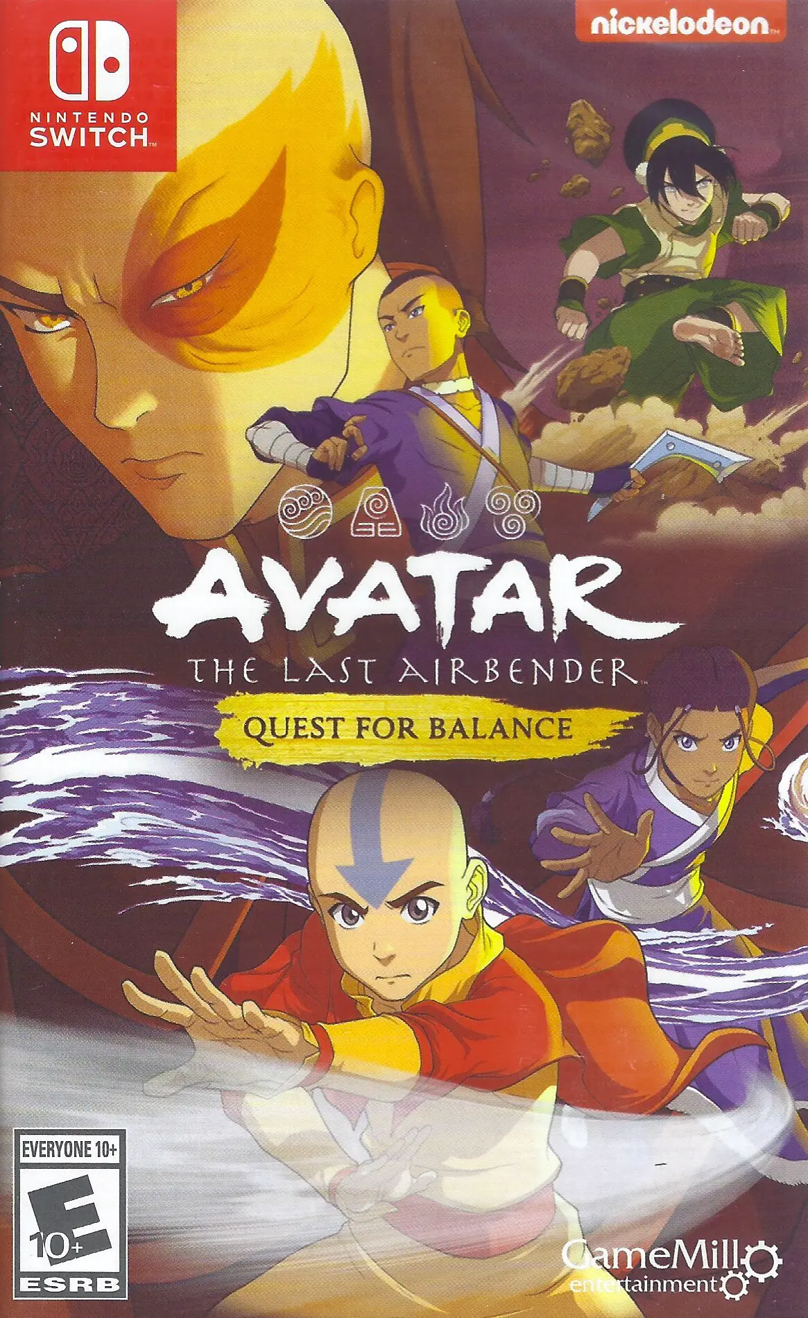 Capa de Avatar: The Last Airbender - Quest for Balance