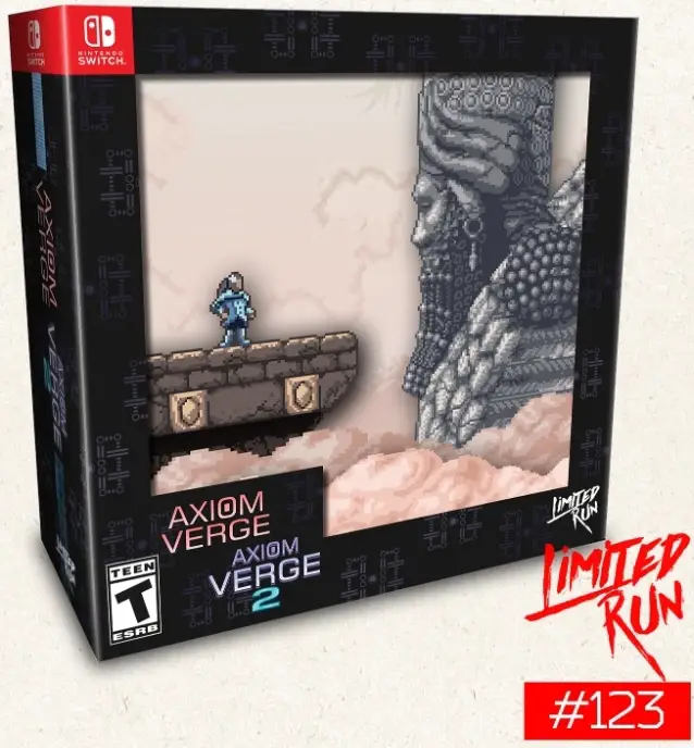 Capa de Axiom Verge 1 & 2 [Collector's Edition]