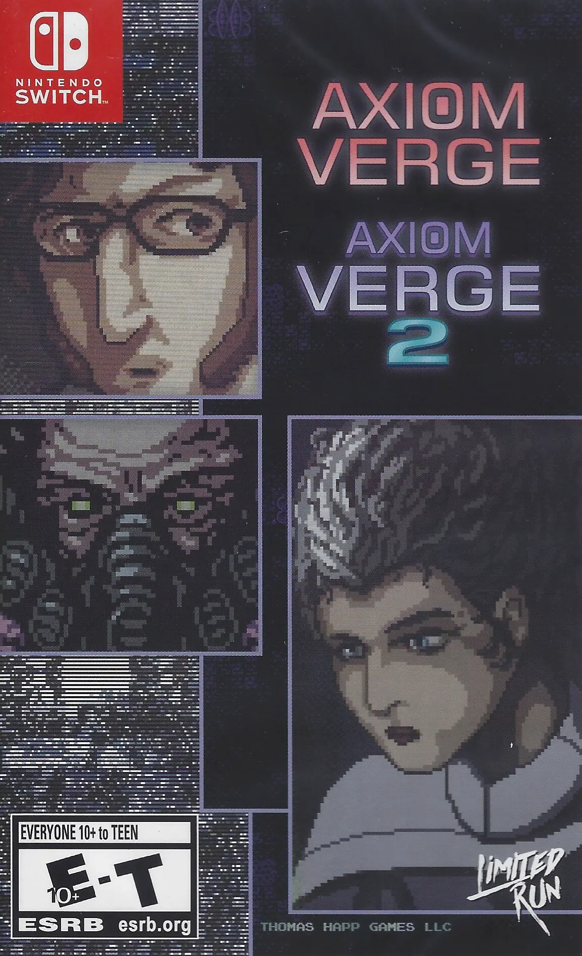 Capa de Axiom Verge 1 & 2 Double Pack