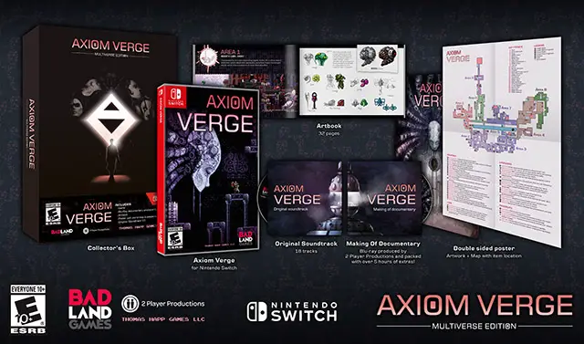 Capa de Axiom Verge [Multiverse Edition]