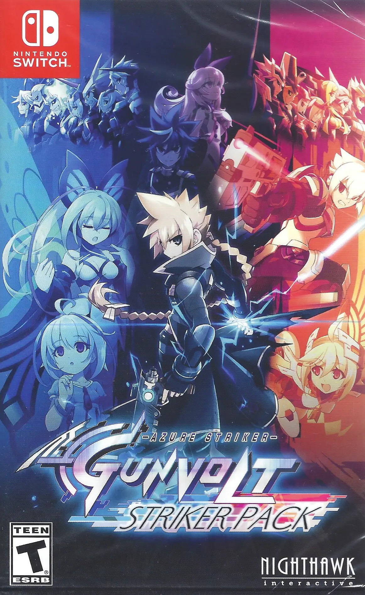Capa de Azure Striker Gunvolt: Striker Pack