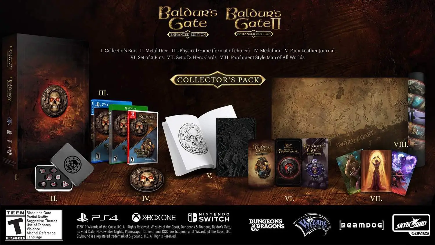Capa de Baldur's Gate I & II [Enhanced Edition] [Collector's Pack]