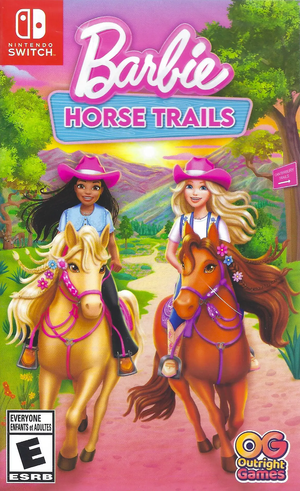 Capa de Barbie Horse Trails