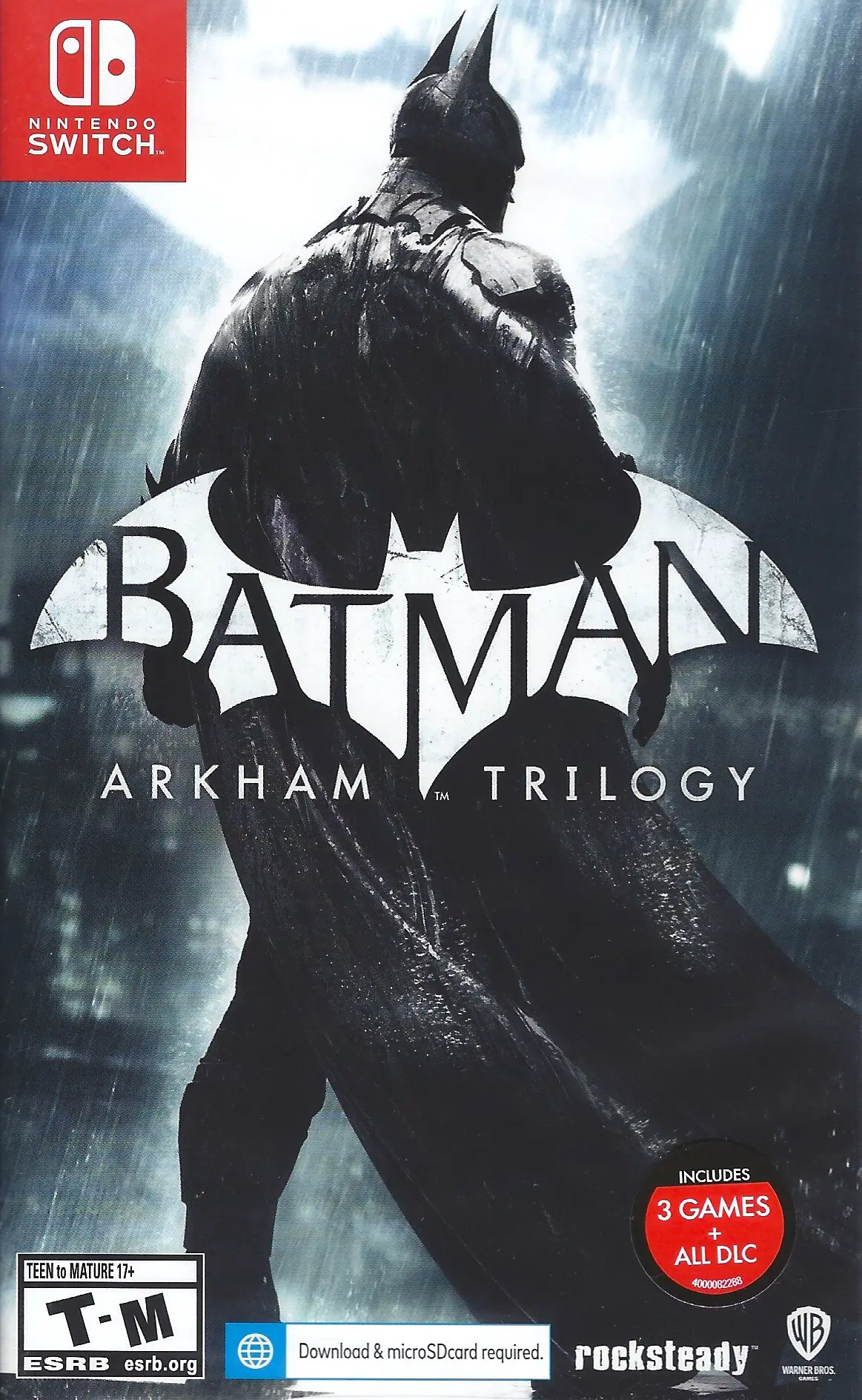 Capa de Batman: Arkham Trilogy