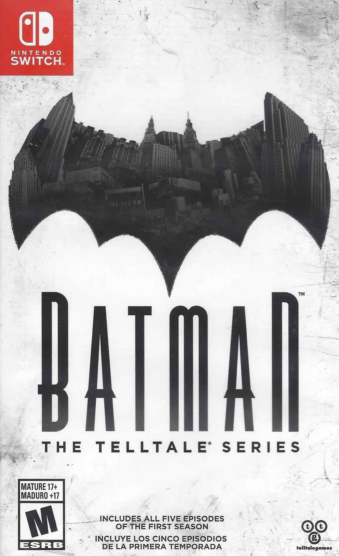 Capa de Batman: The Telltale Series
