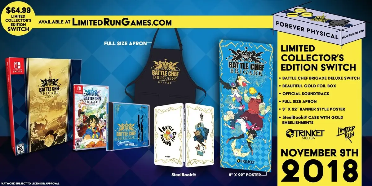 Capa de Battle Chef Brigade [Brigadier Edition]