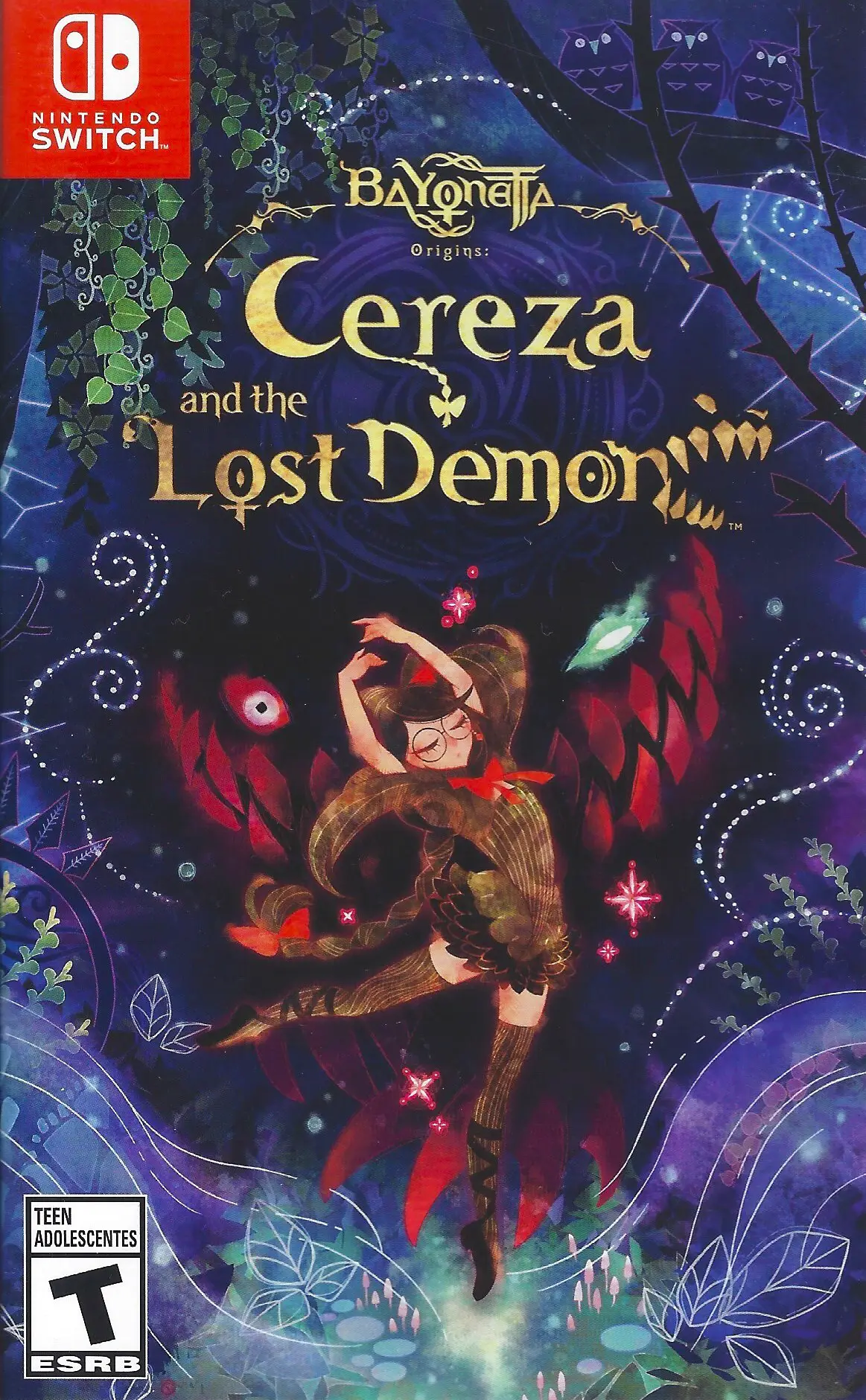 Capa de Bayonetta Origins: Cereza and the Lost Demon