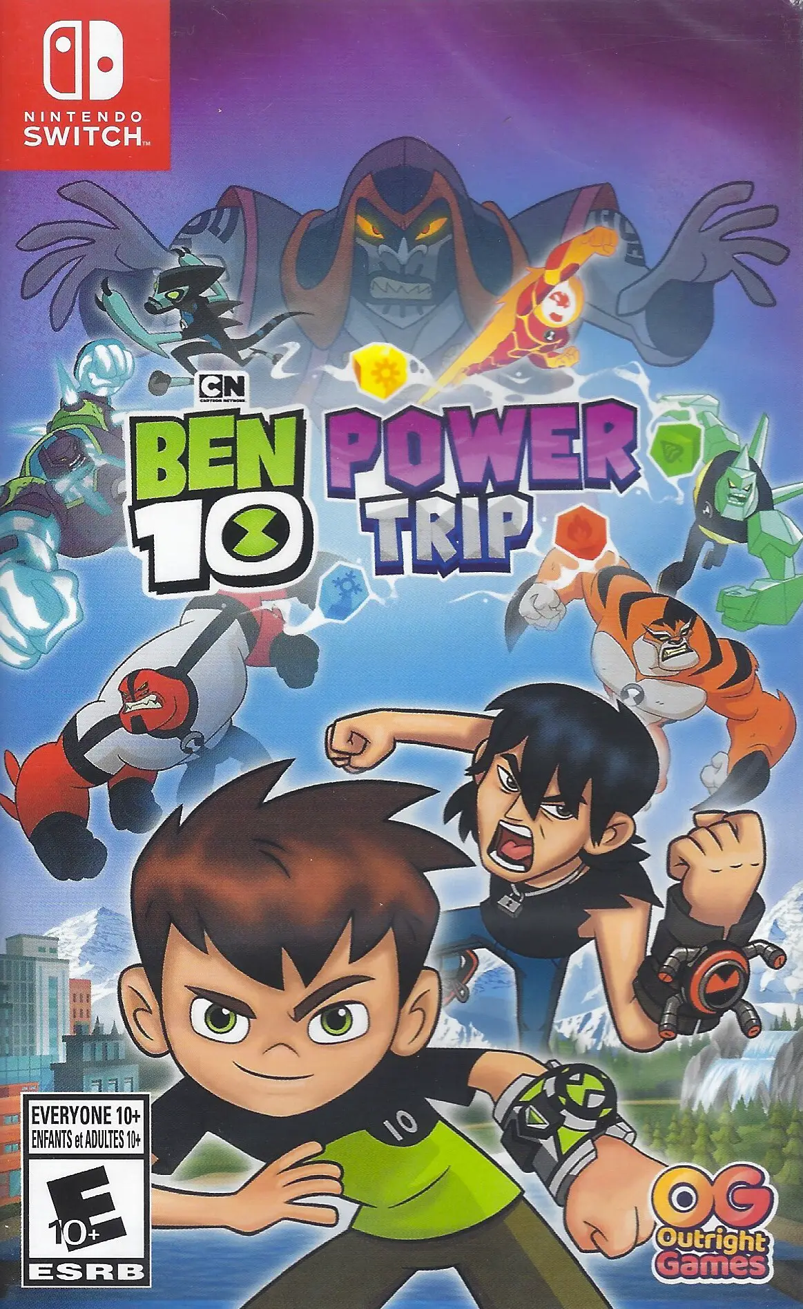 Capa de Ben 10: Power Trip