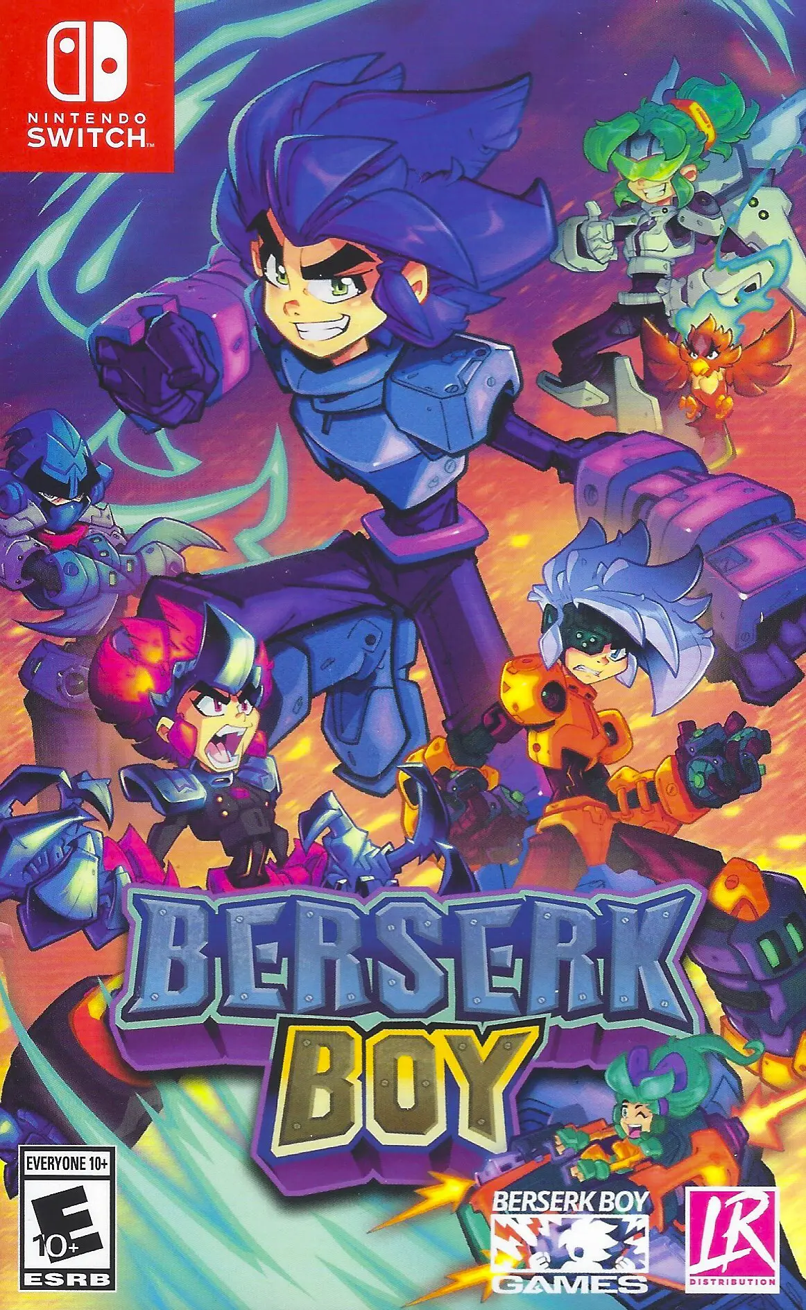 Capa de Berserk Boy