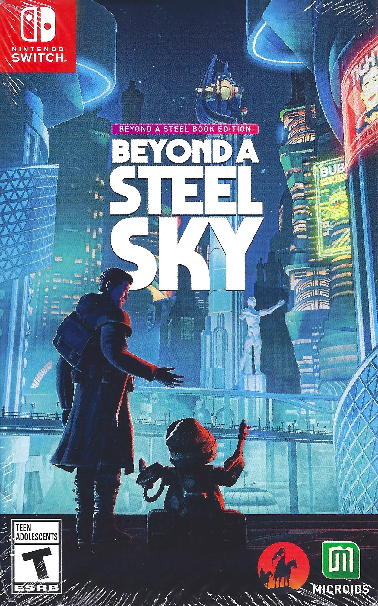 Capa de Beyond a Steel Sky [Beyond a Steel Book Edition]