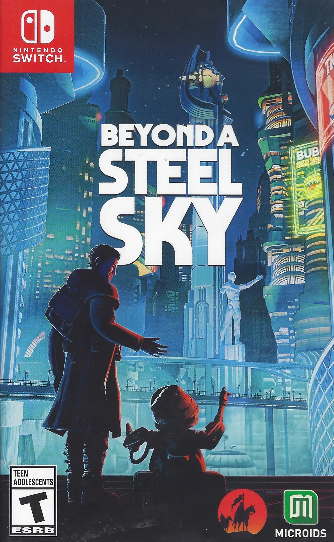 Capa de Beyond a Steel Sky