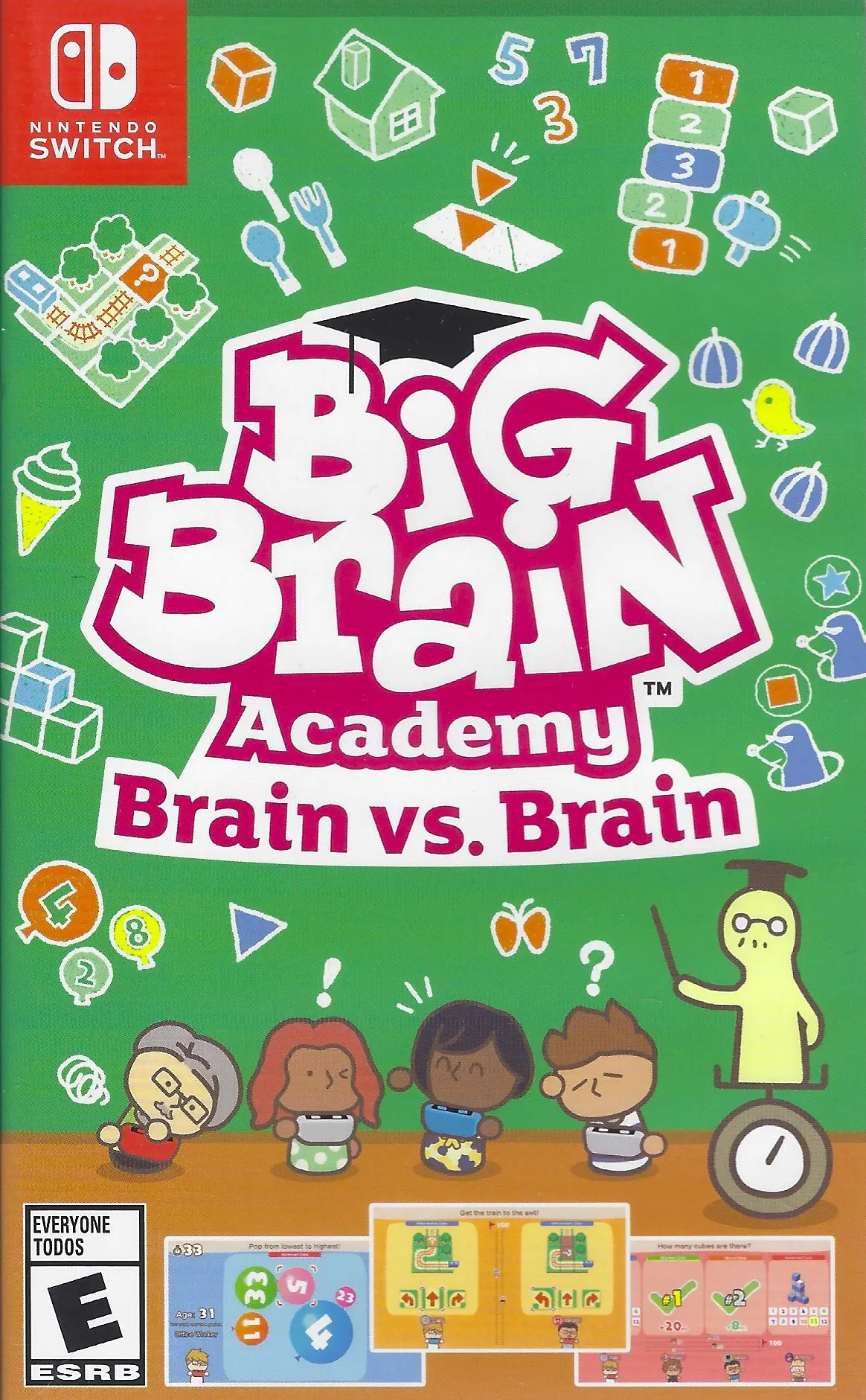 Capa de Big Brain Academy: Brain vs. Brain