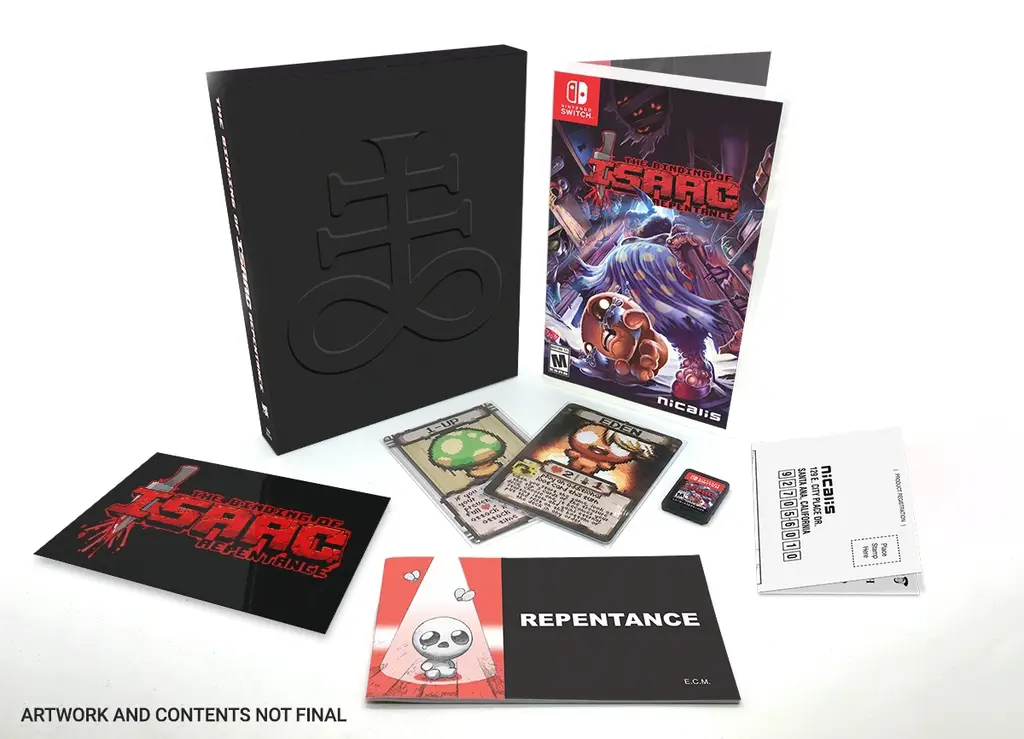 Capa de Binding of Isaac: Repentance [Leviathan Box]