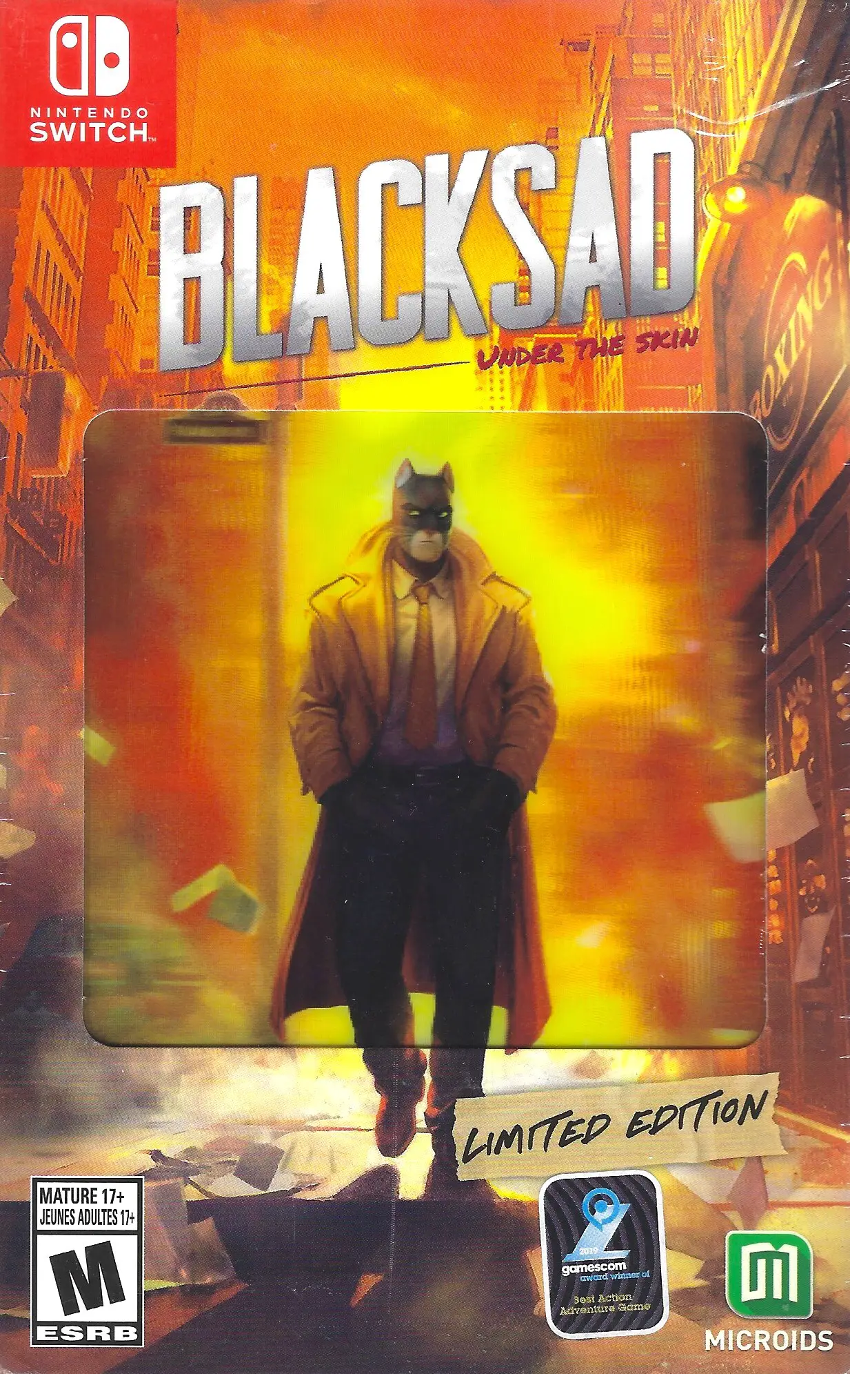 Capa de Blacksad: Under the Skin [Limited Edition]