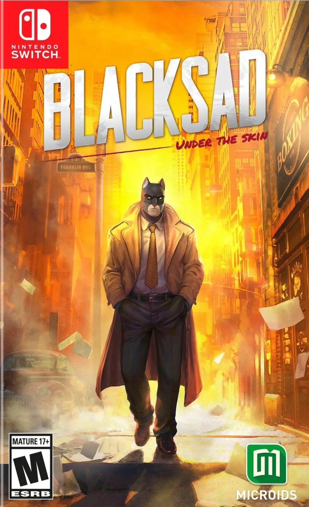 Capa de Blacksad: Under the Skin