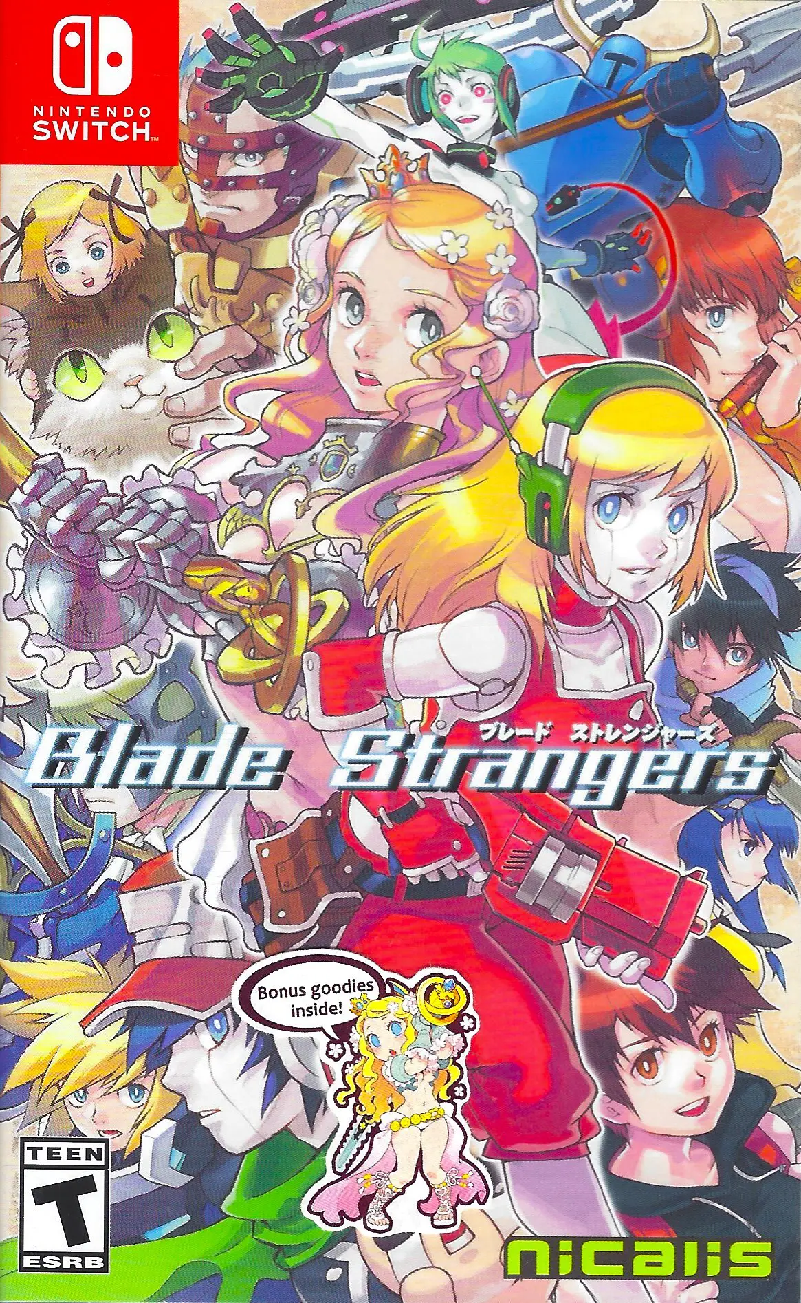 Capa de Blade Strangers