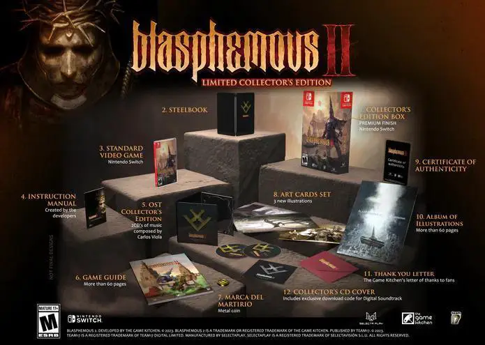 Capa de Blasphemous II [Limited Collector's Edition]