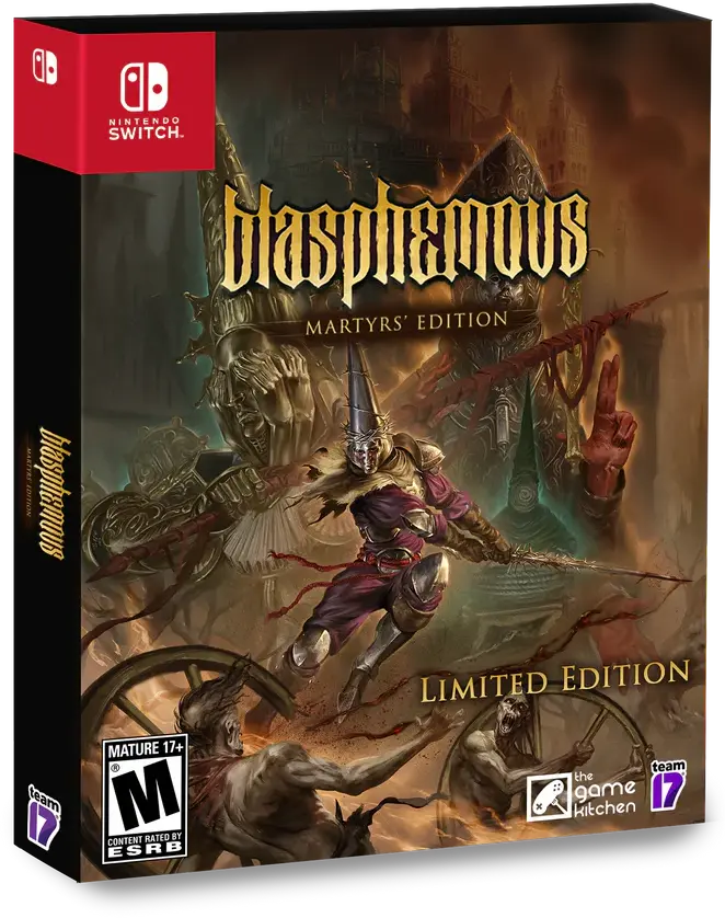 Capa de Blasphemous [Martyrs’ Edition]