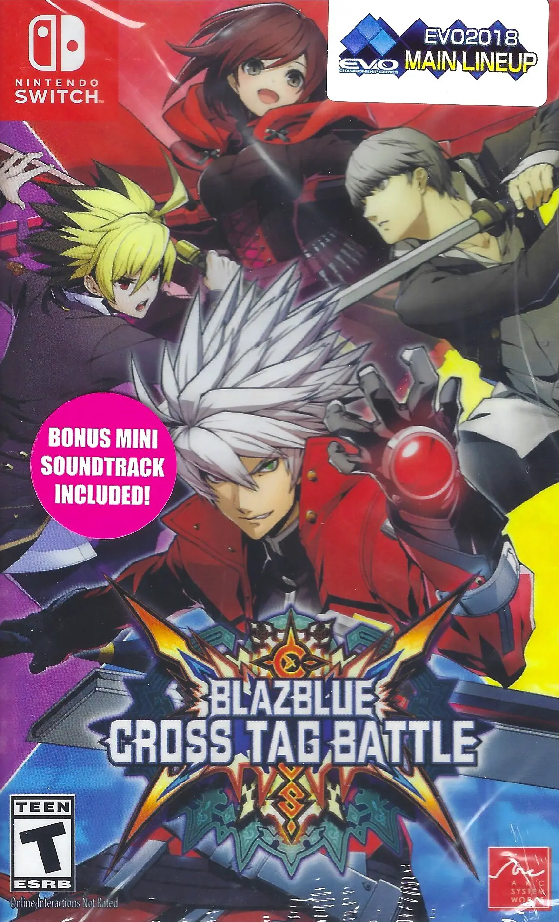 Capa de BlazBlue: Cross Tag Battle